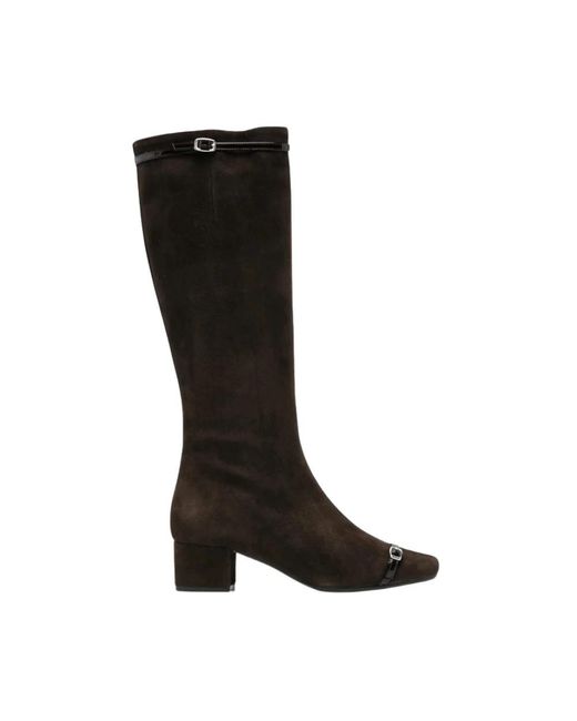 CAREL PARIS Black Starter Choco High Boot