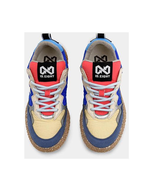ID EIGHT Blue Sneakers for men
