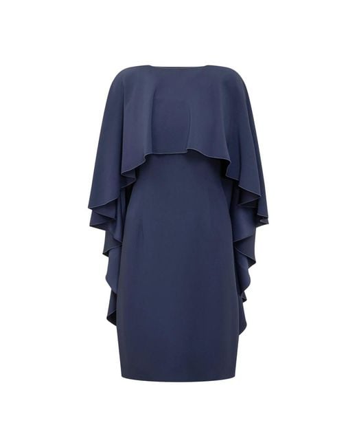 Alberta Ferretti Blue Short Dresses