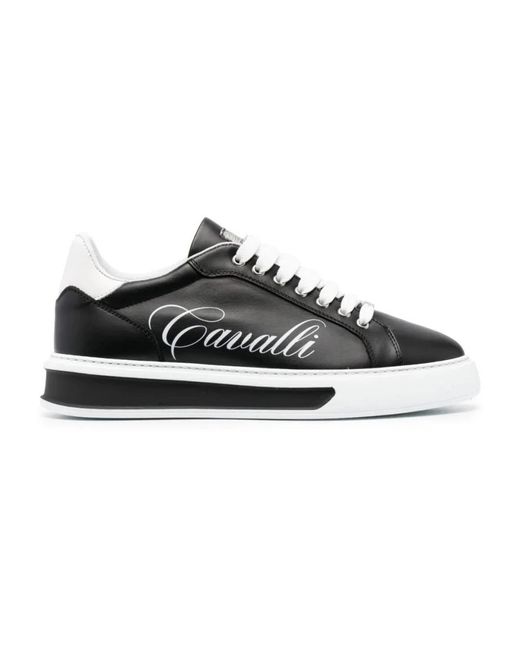 Roberto Cavalli Black Sneakers for men