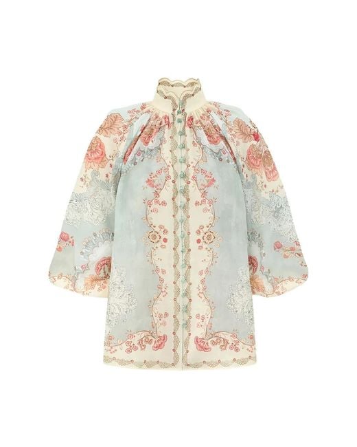 Zimmermann Natural Blouses