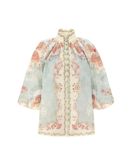 Zimmermann Natural Blouses