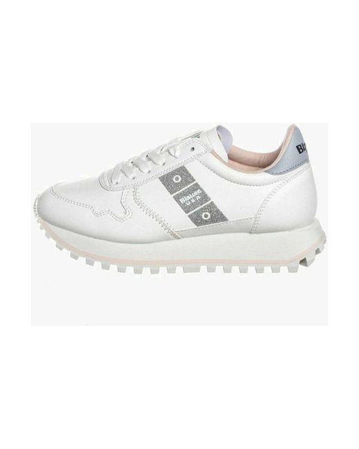 Blauer White Sneakers