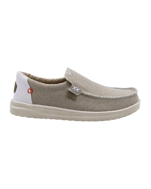 Loafers HeyDude pour homme en coloris Gray