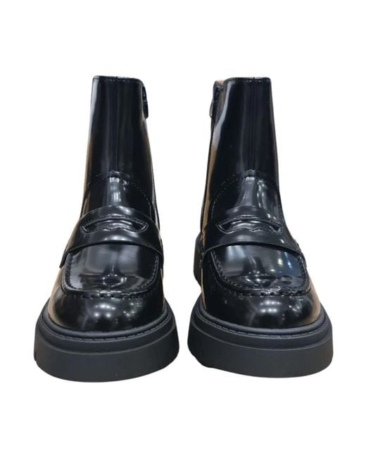 Alviero Martini 1A Classe Blue Chelsea Boots