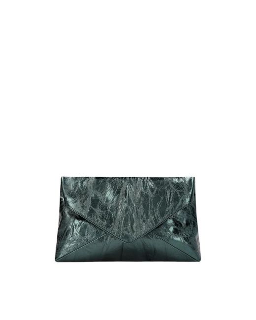 Dries Van Noten Green Clutches