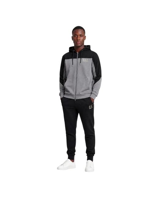 Training Sets EA7 de hombre de color Gray