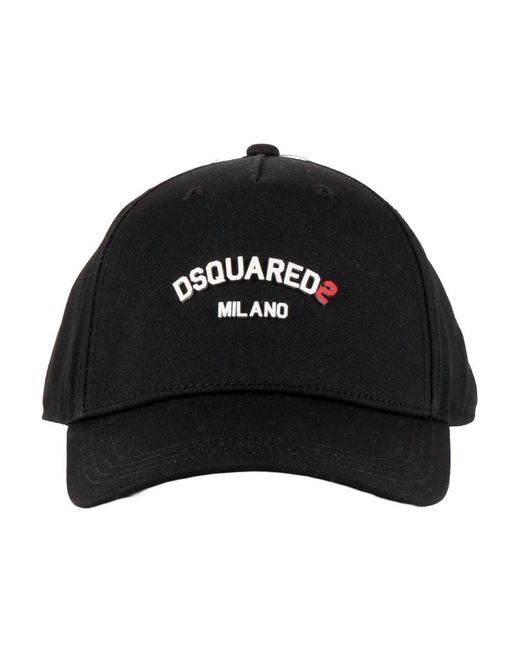 DSquared² D2 F270 U Cap in het Black