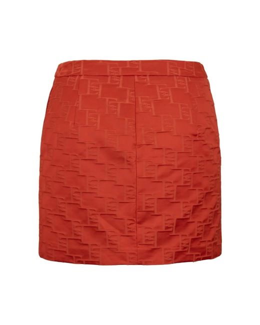 Elisabetta Franchi Short Skirts in het Red