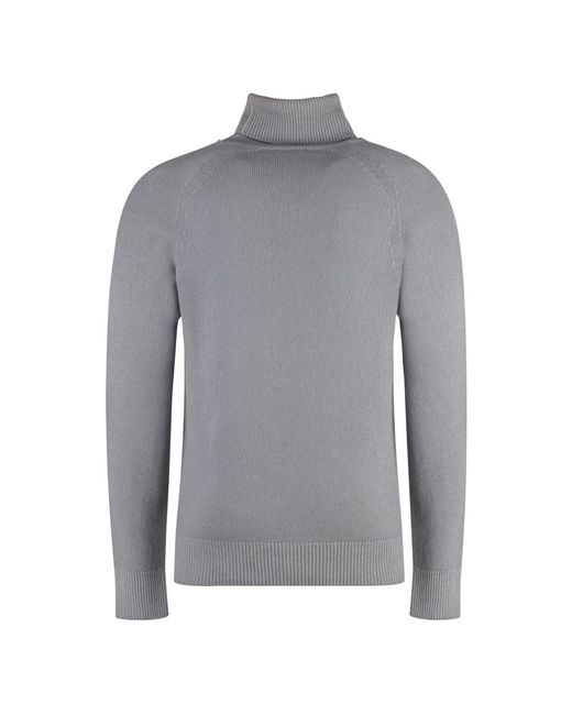 Malo Gray Cashmere Knitwear for men