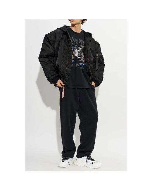 Vetements Blue Long Sleeve T-Shirts for men