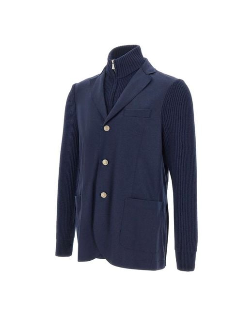 Blazers Eleventy pour homme en coloris Blue