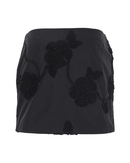 ROTATE BIRGER CHRISTENSEN Black Short Skirts