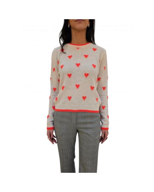 Essentiel Antwerp Red Round-Neck Knitwear