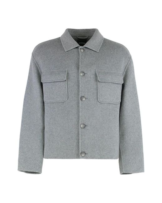 Boss Gray Light Jackets for men