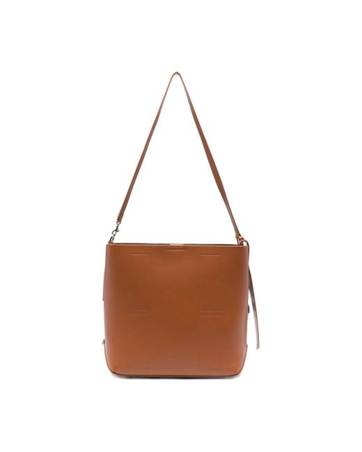 Hogan Brown Shoulder Bags