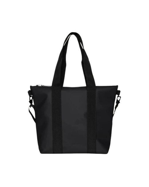 Borsa tote mini w3 01 nera borsa di Rains in Black