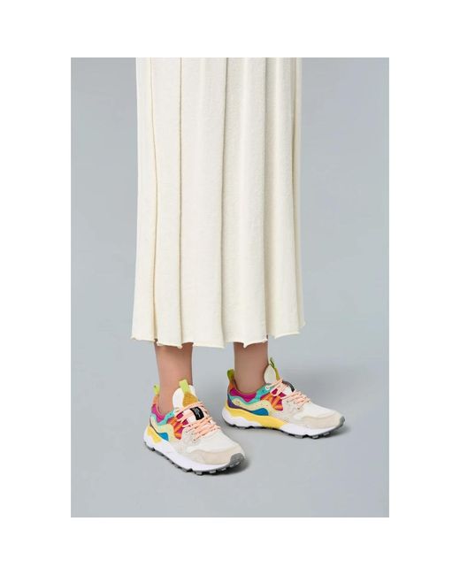Flower Mountain Blue Sneakers