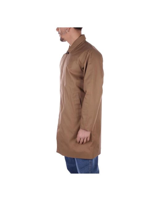 Barbour Brown Single-Breasted Coats for men