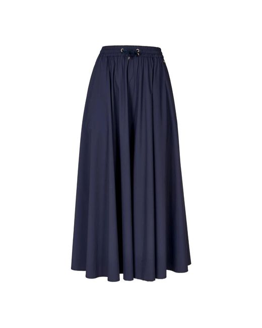 Herno Blue Midi Skirts