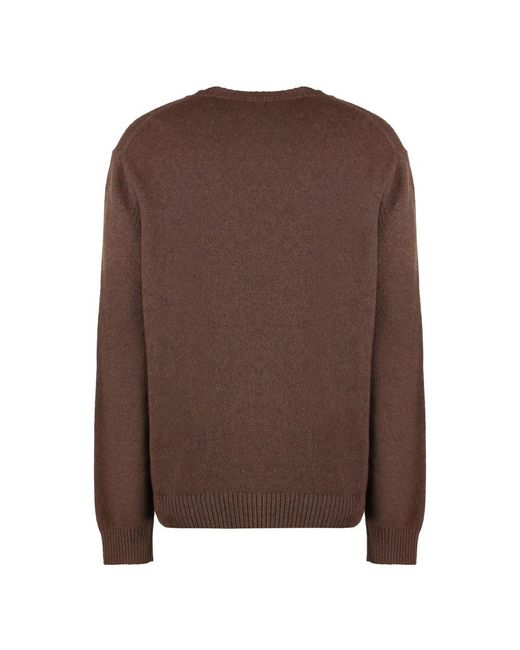 Malo Brown Cashmere Knitwear for men