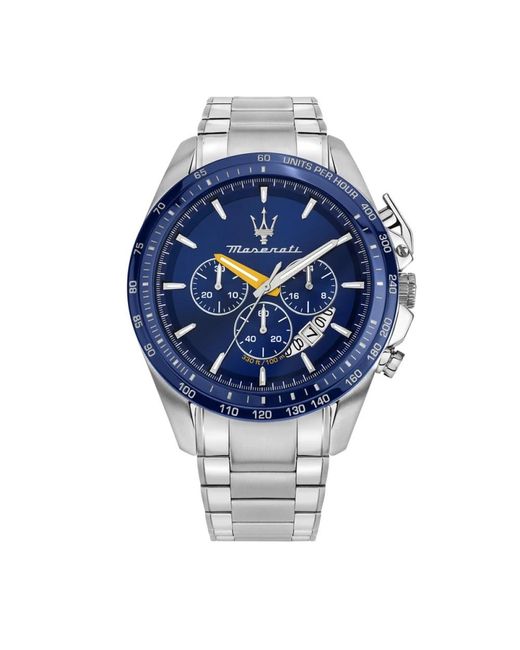 Orologio cronografo traguardo edizione modena di Maserati in Blue da Uomo