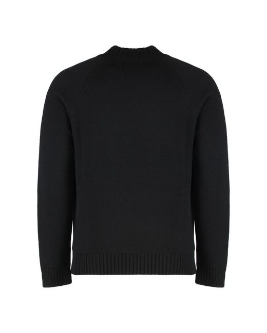 Turtlenecks Slowear de hombre de color Black