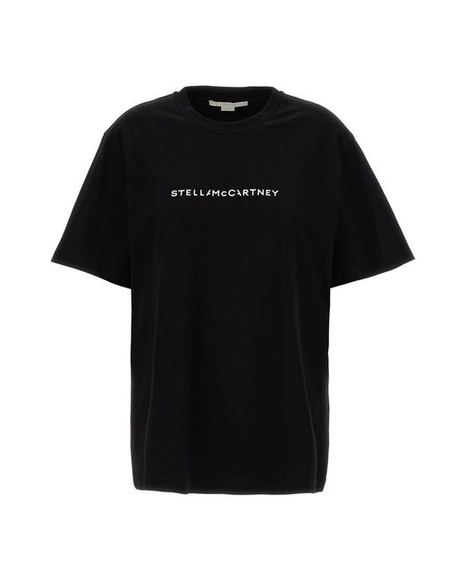 T-Shirts Stella McCartney en coloris Black