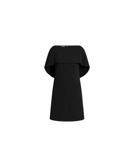 Alberta Ferretti Black Short Dresses