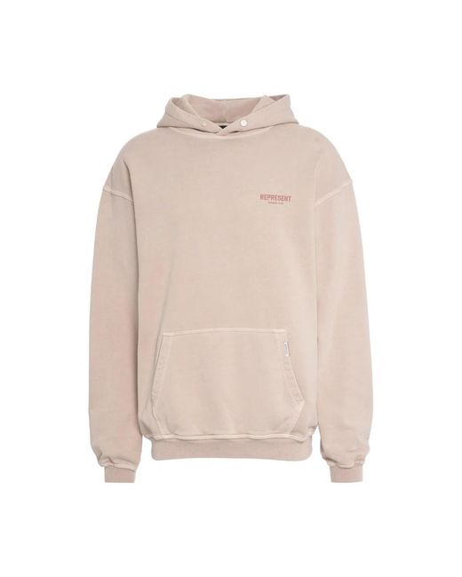 Represent Hoodies & Sweatvesten Hoodie Casual Stijl Aw 25 in het Natural voor heren