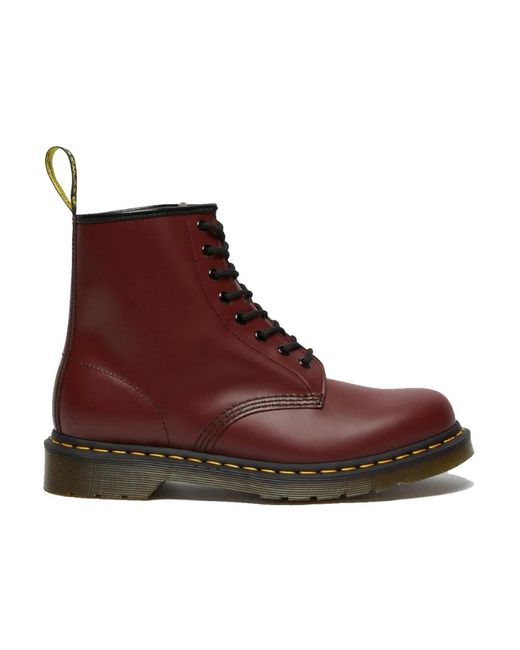 Dr. Martens Brown Lace-Up Boots