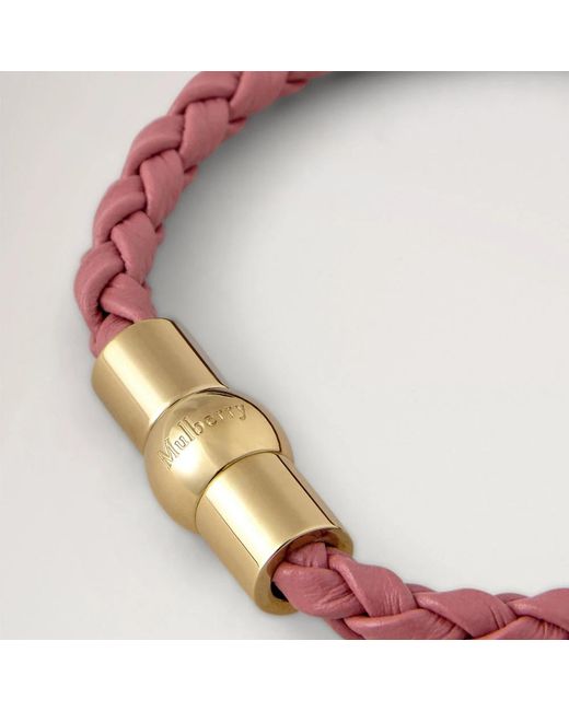 Bracelets Mulberry de hombre de color Red