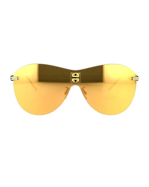 Givenchy Yellow Sunglasses