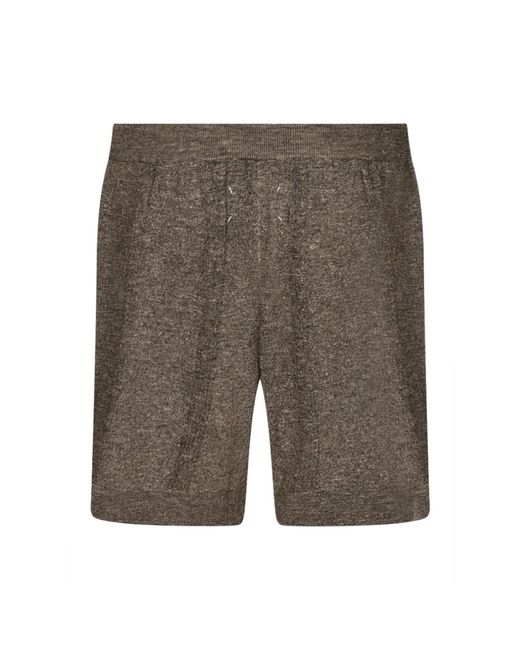 Maison Margiela Gray Casual Shorts for men