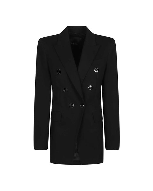 Pinko Hibiscus Jas in het Black