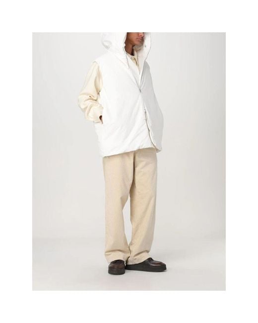 Vests Jil Sander de hombre de color White