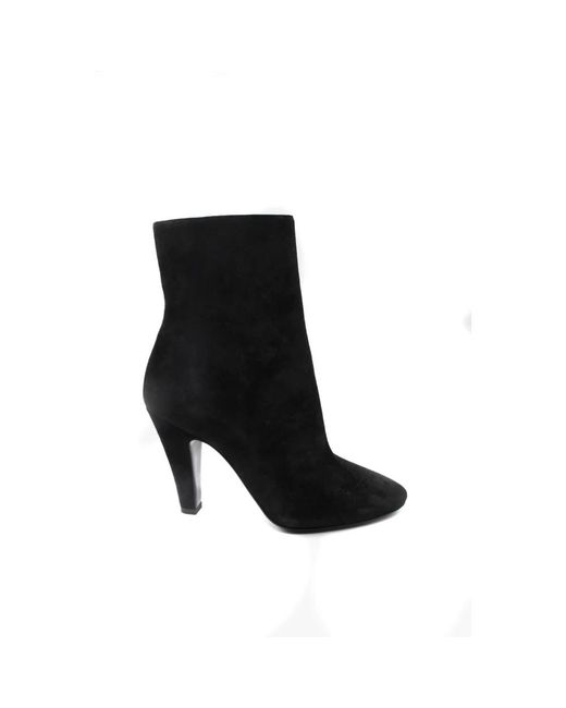 Saint Laurent Black Heeled Boots