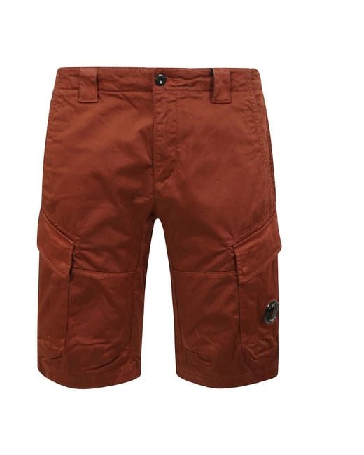 C P Company Casual Shorts in het Red voor heren