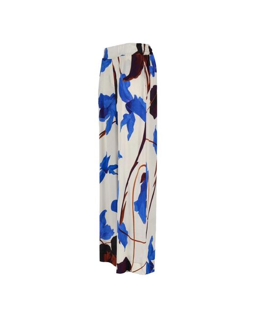 Kaos Blue Wide Trousers