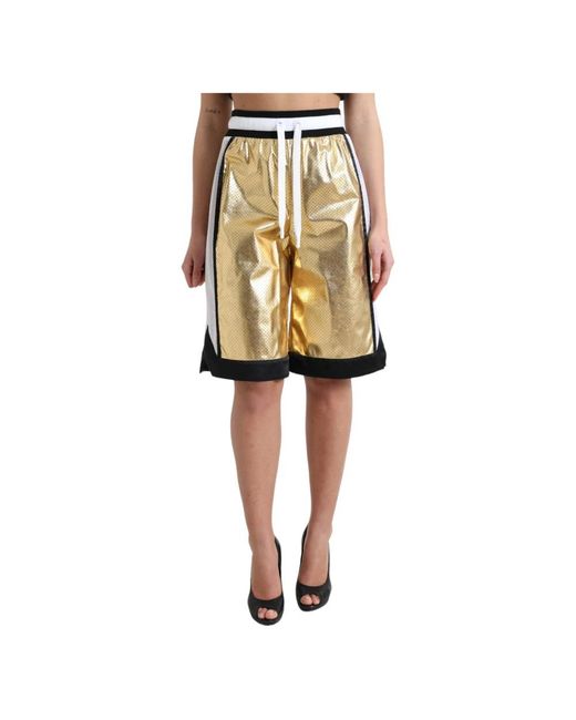 Dolce & Gabbana Natural Casual Shorts