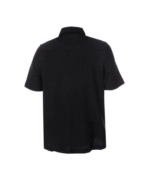 Short Sleeve Shirts di Samsøe & Samsøe in Black da Uomo