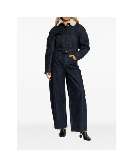 Jacquemus Denim Jackets in het Blue