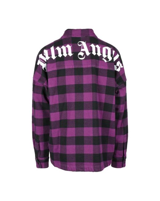 Shirts > casual shirts Palm Angels pour homme en coloris Purple