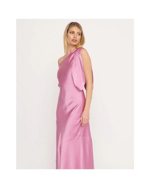 ACTUALEE Pink Maxi Dresses