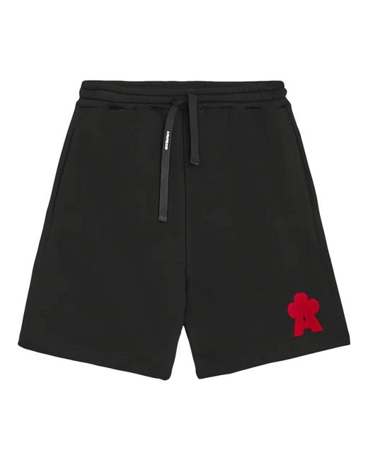 A PAPER KID Sweatshorts in Black für Herren