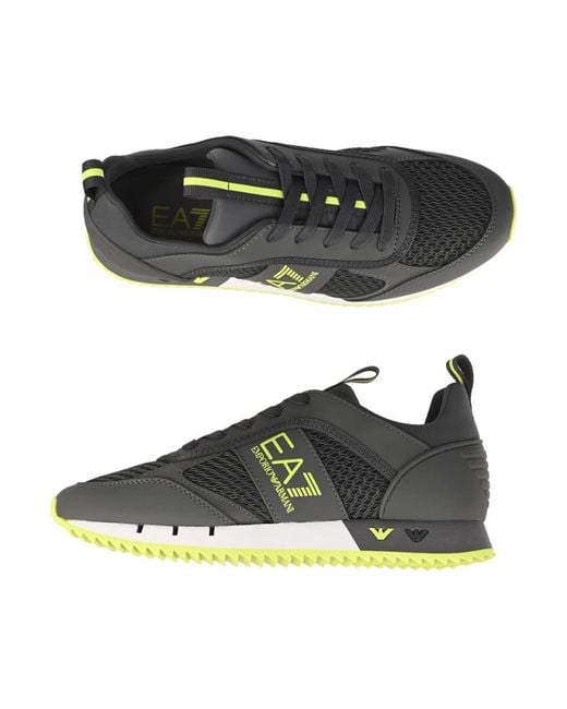 EA7 Gray Sneakers for men