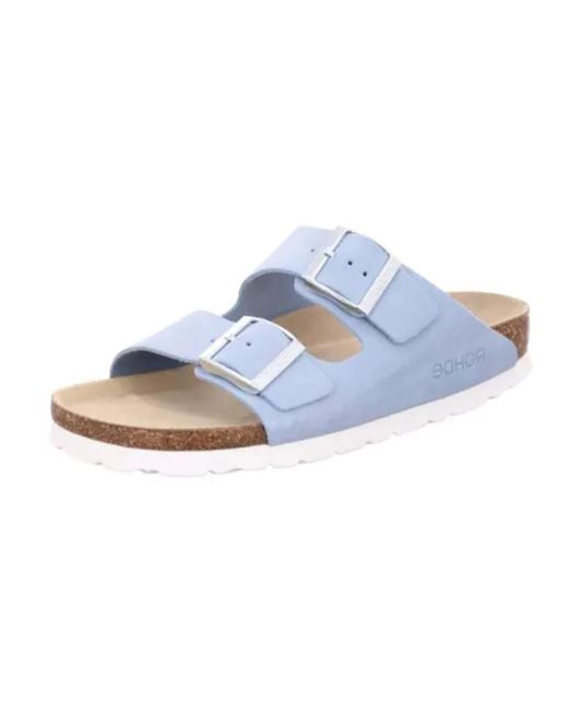 Rohde Blue Pantolette