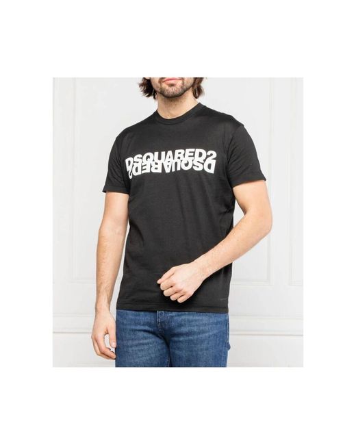 T-Shirts di DSquared² in Black da Uomo