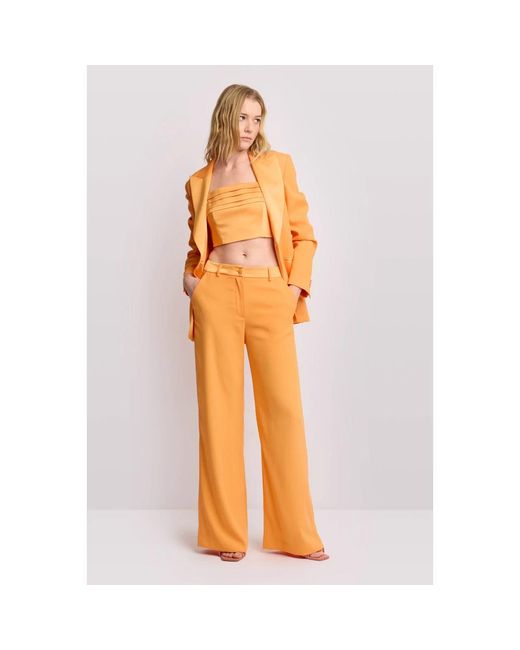 Kocca Orange Wide Trousers