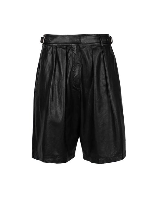 Emporio Armani Black Long Shorts